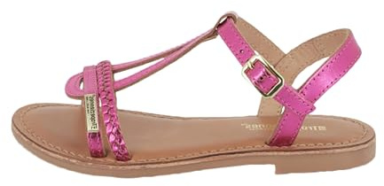LOS TROPEZIANAS POR Sr. BELARBI Chica Badou Zapatos Ciudad Sandalia, fucsia metal, 35 EU