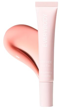 EVERYBODY LONDON - feuchtigkeitsspendender Lip Balm Lippen Lotion mit Soft und Peptiden, Lippenbalsam mit Hyaluronsäure, verbindet Pflege mit Make-up, Kapazität 10 ml