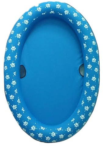 Sosoport Piscina para Mascotas Inflable y Plegable Colchón Flotante Adecuado para Perros y Gatos