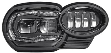 Mtuqvma Motorradscheinwerfer Für K1200R 2005-2009 Für K1300R 2010-2013 Motorrad Scheinwerfer DRL Scheinwerfer Frontscheinwerfer