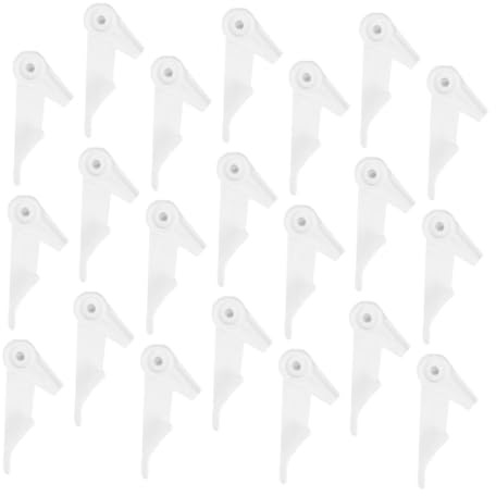 KONTONTY 50 piezas Clips de Fijación para Lámparas de Techo LED Diseño Reforzado para Sujeción Accesorios Versátiles para Instalación Rápida y Estable de Plafones