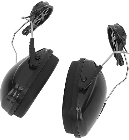 HERCHR Casque antibruit, paire NRR 27 dB casque de sécurité casque antibruit protection auditive adulte antibruit cache-oreilles pour la construction, l'exploitation forestière, la