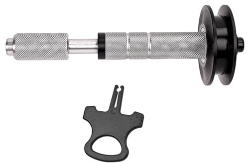 YIZITU 1. Outil De Stabilisation Chaîne Vélo Robuste Lavage Et Retenue Volant D'inertie pour Cycles Route Cadre 142 À 148 Mm Fixateur Nettoyage Chaîne Vélo en Alliage