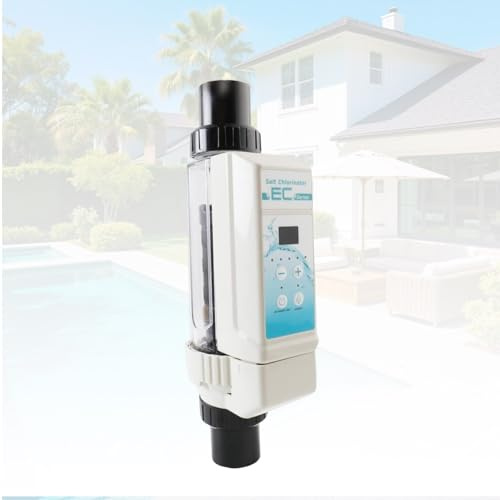 Pool Saltwater Salt Chlorine,Chlorinateur Intelligent pour Piscines Enterrées Et Jacuzzis, Générateur De Chlore Au Sel avec Système Intelligent Spa(21100 gallons)