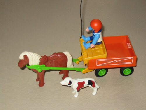 PLAYMOBIL 3118 - Kinder-Ponywagen