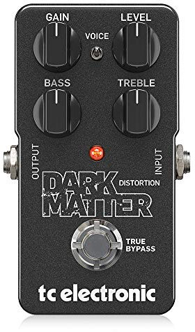 TC Electronic Ode to Distortion Pedale di distorsione con gamma dinamica ottima, equalizzatore a due bande e interruttore sonoro