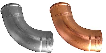 Regenrohrbogen 85° Kupfer in den Größen 76, 80, 87 und 100 mm (80 mm)