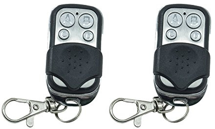 Saldi Zeit 2 Fernbedienungen Universal Tor Automatik Frequenz 433,92 MHz Festcode