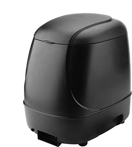 Fischfütterungsspender, Fischfütterungsspender Multi-Gear-Fischfutterautomat mit 12-Grad-Teich-Aquarium-Fischfutterautomat für Teich-Haustiere-Aquarium-Eichh