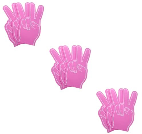 BESPORTBLE 9 STK Cheerleader-Handbewegung Partykrachmacher Party-Requisite sportparty schäumt Finger Teamgeist-Hand teamgeister Applause Schaumfinger für den Sport Cheer Leading Foams Finger