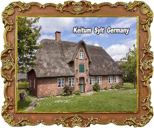 Keitum Sylt Deutschland Tourist Souvenir Kühlschrankmagnete Kühlschrankdekoration Magnet