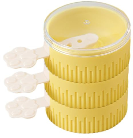 Sghtil Moldes para helado de hielo, moldes para helados reutilizables, moldes para helados reutilizables de 3 capas, moldes para helados caseros, para alimentos
