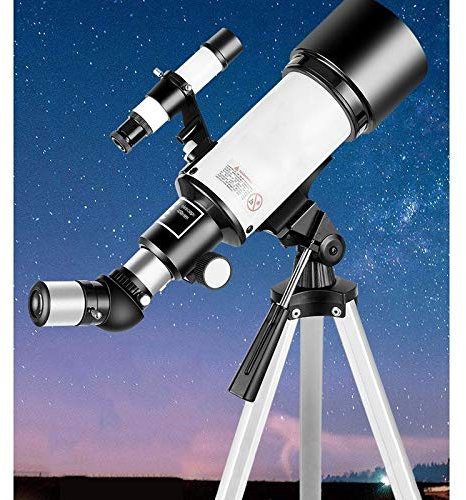 Telescope Kinderteleskop mit Tragetasche und 10 mm/25 mm Okular, 70 mm Öffnung, tragbares Reiseteleskop für Erwachsene und Anfänger Telescope