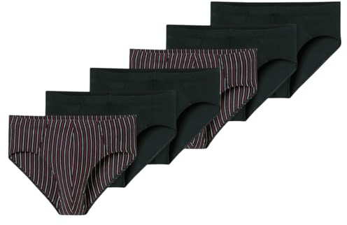 Schiesser - 95/5 Essentials - Mini Slip/Unterhose - 6er Pack (7 Schwarz)