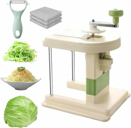 WYLFYJP Râpe à Choux multifonctionnelle, idéale for la choucroute et Salade de Chou. Outil Cuisine Durable Efficace