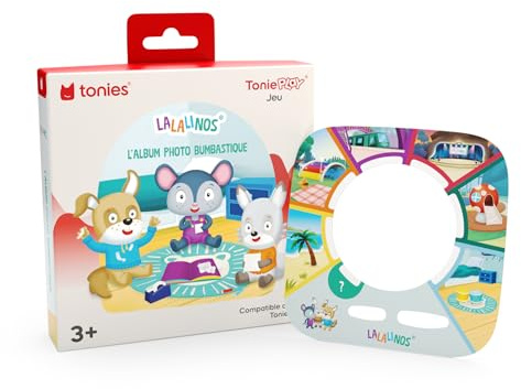 tonies Jeu Tonieplay L'album Photo bumbastique, Compatible avec La Toniebox 2, Jeu 3 à 9 Ans, Boîte à Histoires et contrôleur tonieplay Vendus séparément