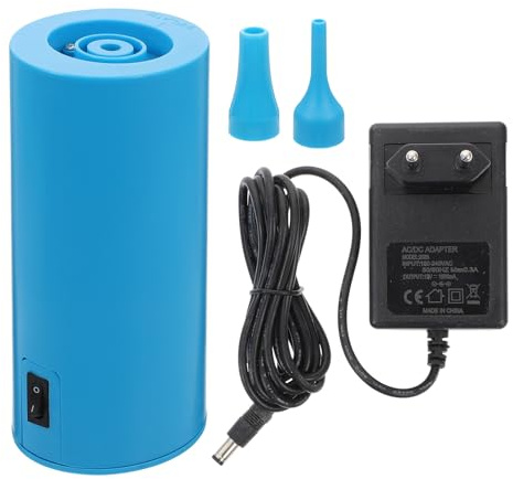 SOESFOUFU Bomba Eléctrica para Globos Larga de Plástico Abs, Inflador Portátil de Aire Ac220, Herramienta de Suministro para Fiestas y Decoraciones, Inflador Rápido y Silencioso