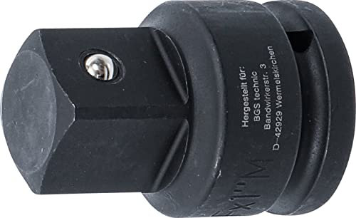 BGS 195 | Adaptador de llave de vaso de impacto | cuadrado interior 20 mm (3/4) - cuadrado exterior 25 mm (1)