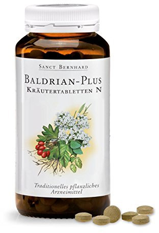 Sanct Bernhard Baldrian-Plus-Kräutertabletten N, 300 Tabletten