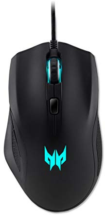 Acer ACPSOURISCESTUS100 Souris Gaming Noir/Bleu