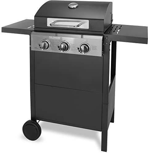 Fieldmann Parrilla de Gas con 3 quemadores