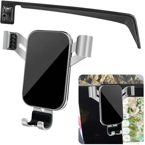 LUNQIN Car Phone Holder for Kia EV6 2022 2023 2024 Light Wind GT-Line GT Auto Interior Accessories Best Cell Phones Mount Cellphone Mobile Cradle Charging Navigation Bracket Screen Stand Accessory