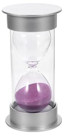 Cabilock Sablier Horloge De Sable Minuterie pour Garçon Fille Et Adultes Décoration De Bureau Et Maison Cadeau De Noël Ou Anniversaire