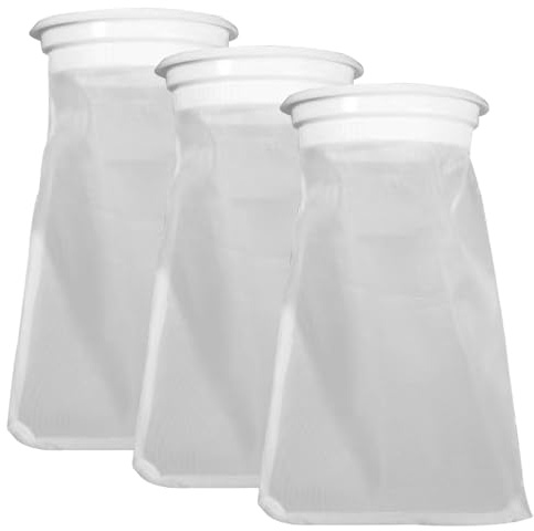 3PCS Ibc Tote Filter, 100 Fine Mesh Rain Barrel Filter, Washable Nylon Rain Barrel Screen for Water Tank Cover, Tote Tank Lid Breath Cover