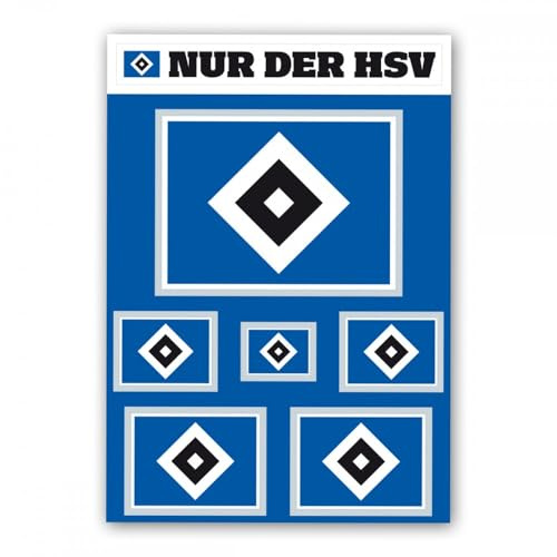 Hamburger SV HSV Aufkleber-Set Raute
