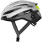 ABUS Rennradhelm Stormchaser - Leichter und komfortabler Fahrradhelm für professionellen Radsport, Silber (gleam silver), M (52-58 cm)