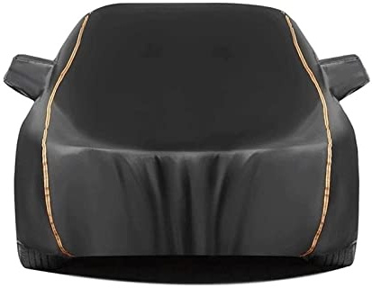 Car Cover For Land Rover Discovery 2/3/4/5| Waterproof Outdoor Full Car Covers Breathable Large Car Protection Cover Dustproof Car Cover (Color : Black, Size : Discovery 3)