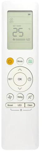 Telecomando di ricambio RG10A per condizionatore d'aria CA Midea RG10A/BGEF RG10A (B2S)/BGEF