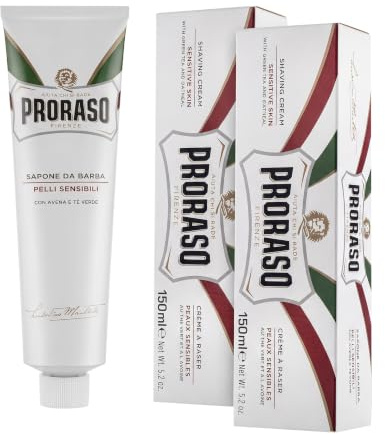 Proraso - Sapone da Barba, Pelli Sensibili, Anti-Irritaizone - 150 ml (Confezione da 2)