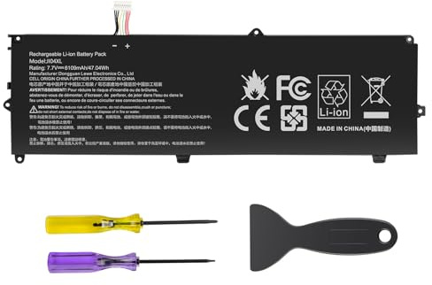 ASUNCELL 7.7V/47.04Wh JI04XL Batterie d'ordinateur Portable pour HP Elite x2 1012 G2, JI04XL J104XL JI04 J1O4 JIO4 HSTNN-UB7E HSN-I07C 901307-541 901247-855 JI04047XL JIO4XL J1O4XL JI04047XL-PL