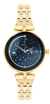 Techmade Smartwatch Lyra Medium Mesh Gold, gold, Unisize, Bracciale