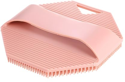 Silicone Body Scrubber Octagonal Design, Soft and Flexible Silicone Loofah for Gentle Exfoliating, Comfortable Daily Shower Body Scrubber for Men and Women, Easy to Clean and Hygienic Use