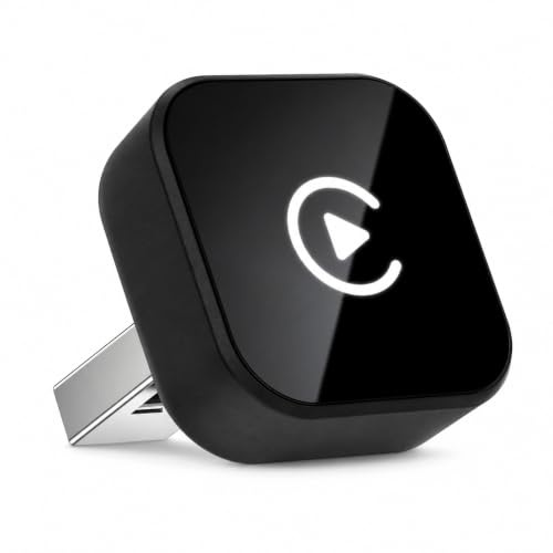 Autonano A40 Adattatore CarPlay Android Auto Wireless Auto Connect | Trasforma CarPlay e Android Auto cablati in wireless, connessione automatica veloce, plug & play per auto, iPhone e Android