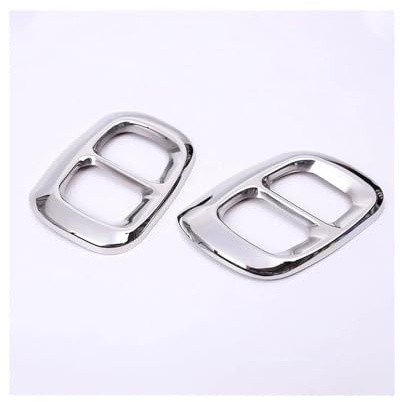 Embellecedor Salida Escape Coche Para Mercedes Para Benz GLA Class X156 GLA 200 220 260 2015-2019 2018 Acero Inoxidable Cromado(Plata)