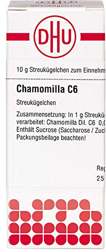 DHU Chamomilla C6 Streukügelchen, 10 g Globuli
