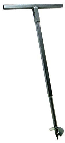 120 mm Erdbohrer Handerdbohrer Erdlochbohrer Pflanzbohrer Pfahlbohrer Lochspaten Erdlochausheber Pfostenbohrer