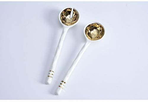 Pampa Bay Accessories Salatbesteck aus Porzellan (Gold)