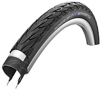 Schwalbe Draht-Reifen 'Delta Cruiser Plus' HS431, 28x2.0' (50-622), TSkin Act PG SBC, schwarz/Reflex