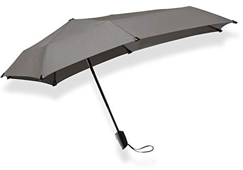 Senz Mini Automatic Foldable Paraplu Silk Grey