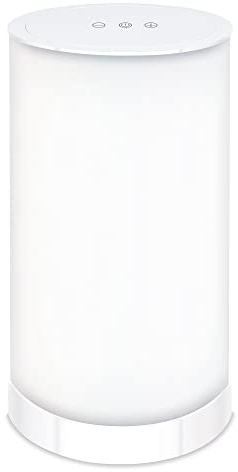 Bright Health 14 Inch Light Therapy Lamp, 10000 LUX 360 Degree Therapy Lamp, LED Bright White Light with Adjustable Height and Brightness to Fight Low Energy and Sunlight Deprivation, White