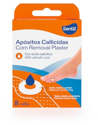 Senti2 Apósitos Callicidas con Ácido Salicílico - 8 uds