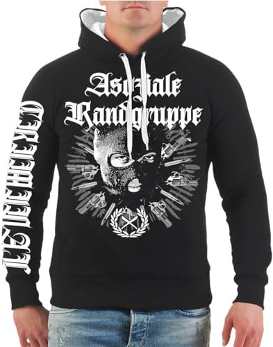 Life Is Pain Herren Kapuzenpullover Men Hoodies Asoziale Randgruppe Sturmhaube
