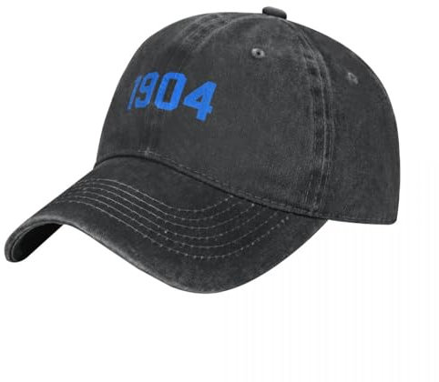 WVVCXCC Baseballkappe Unisex und modisch 1904 Schalke Blau 2 Cowboyhut |-F-| Icon Baseball für Männer Damensport Outdoor-Geschenke