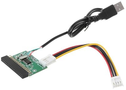 Duroecsain Lecteur de Disquette Externe, Lecteur de Disquette USB | Disquette Convertisseur USB | Lecteur USB Portable, Disques 1.44 Mo, Adaptateur USB, Lecteur de Disque USB vers un Disque pour PC