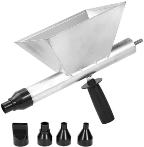 Pistolet à Joint Électrique pour Mortier - Pistolet à Mortier Électrique Portable avec 4 buses Amovibles, Poignées Antidérapantes, Pistolet à Béton pour Sols, Murs en Pierre, Joints de Mortier