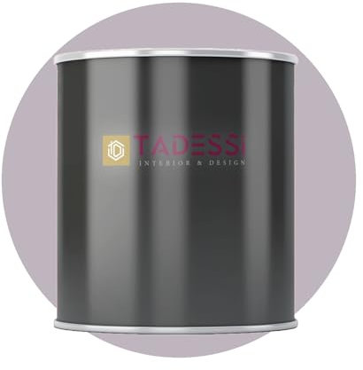 Tadessi Pintura interior violeta – lavanda – pintura de pared lavable mate – pintura de emulsión – poco olor y sin disolventes – envase de 1 litro